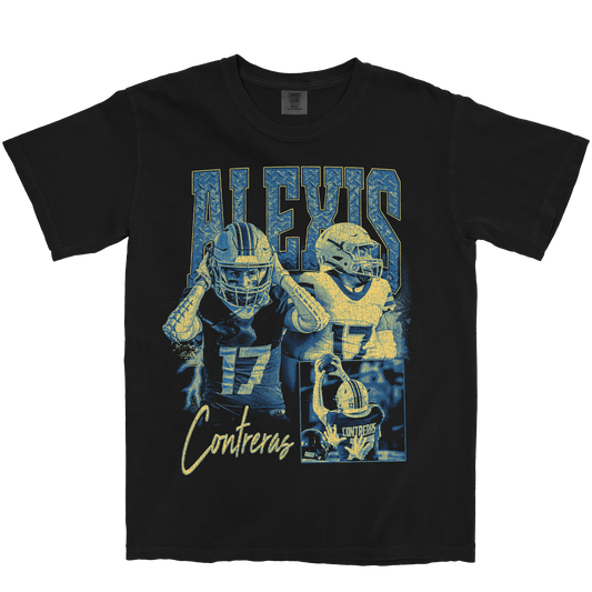 ALEXIS CONTRERAS GRAPHIC BLACK TEE