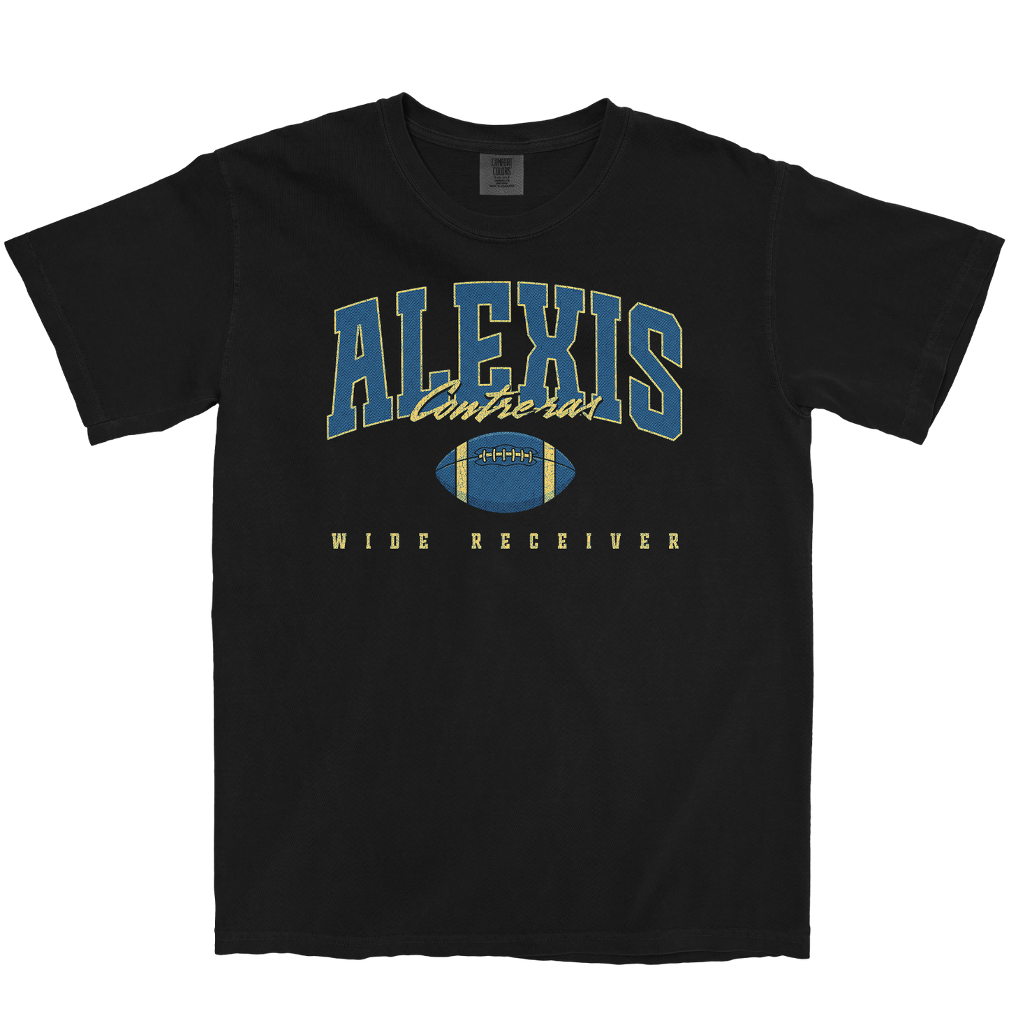 ALEXIS CONTRERAS RETRO BLACK TEE