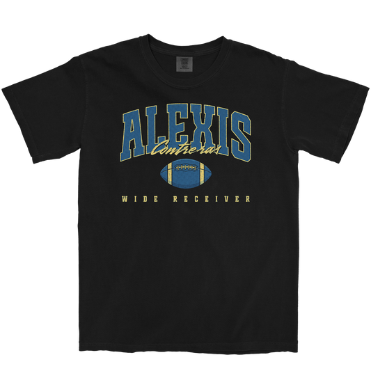 ALEXIS CONTRERAS RETRO BLACK TEE