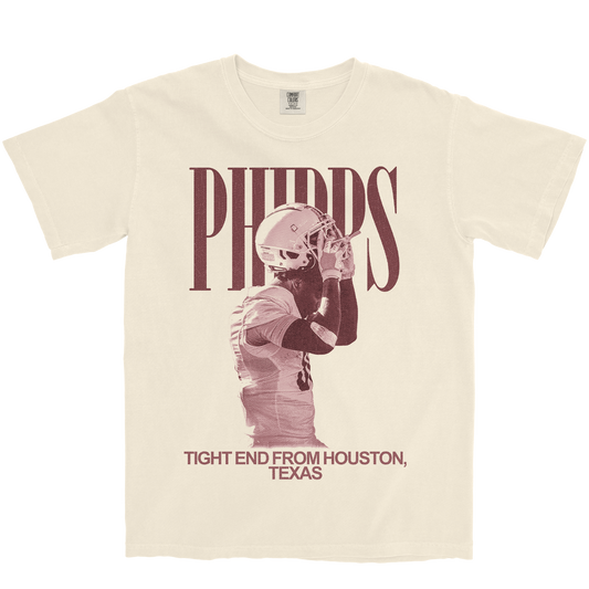 XAVIER PHIPPS VINTAGE IVORY TEE