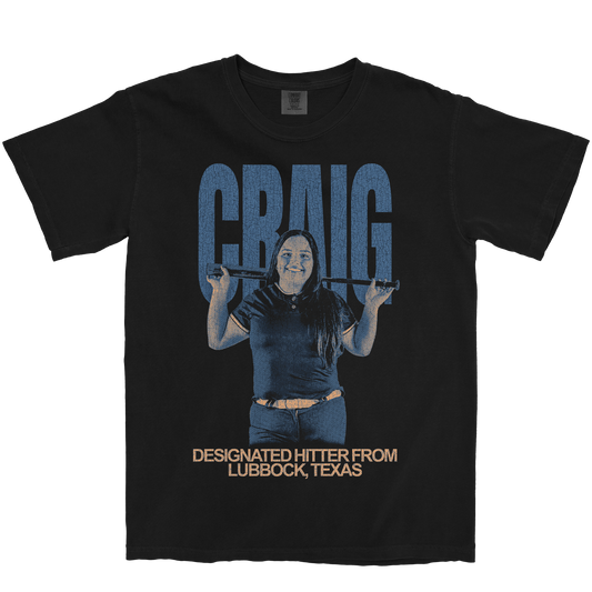 KIMBER CRAIG VINTAGE BLACK TEE