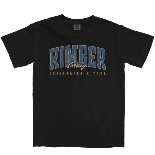 KIMBER CRAIG RETRO BLACK TEE
