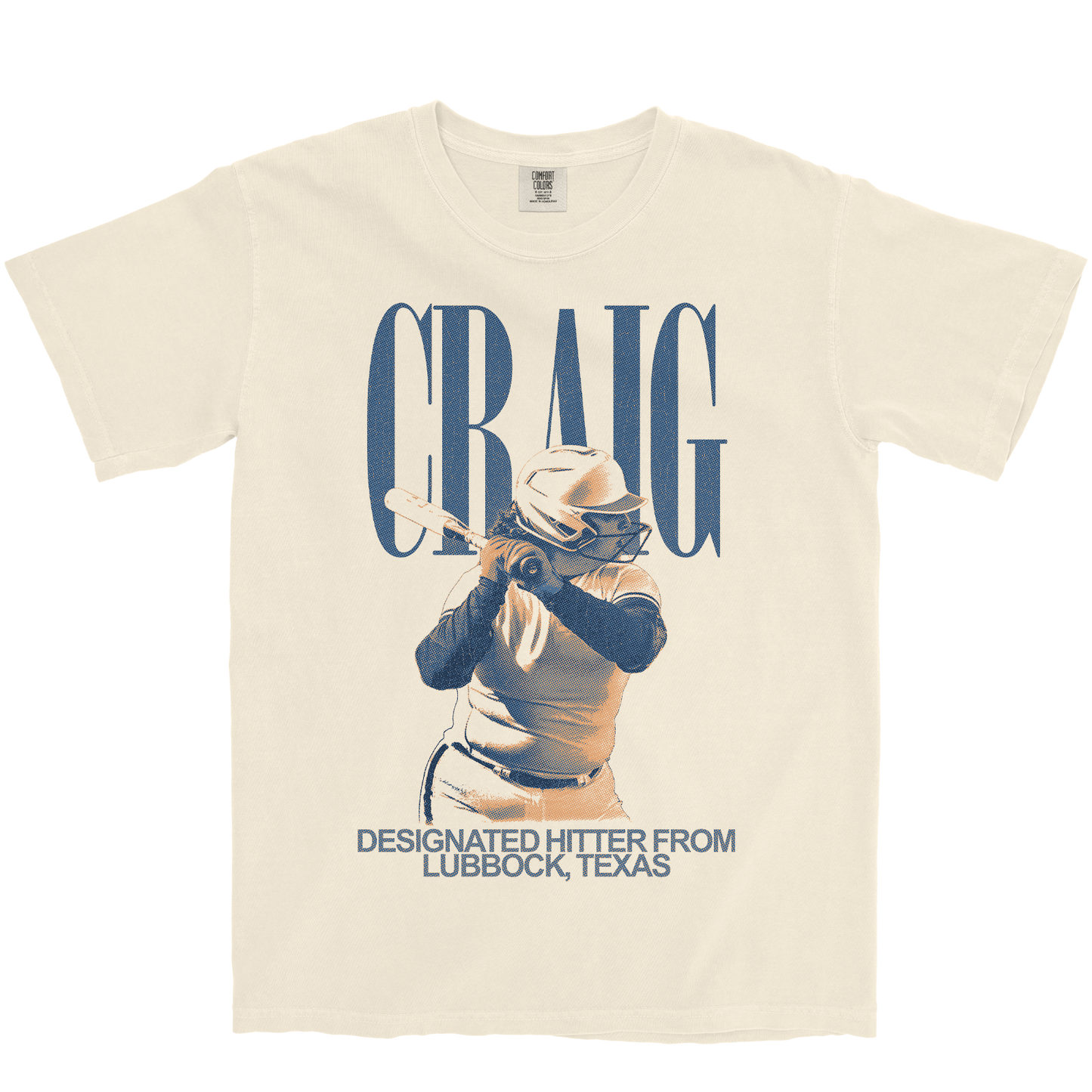 KIMBER CRAIG VINTAGE IVORY TEE