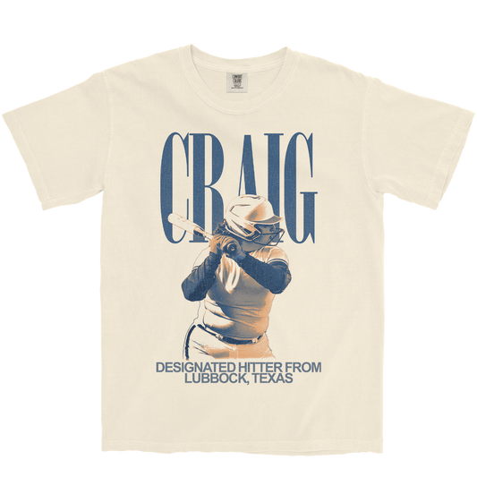 KIMBER CRAIG VINTAGE IVORY TEE