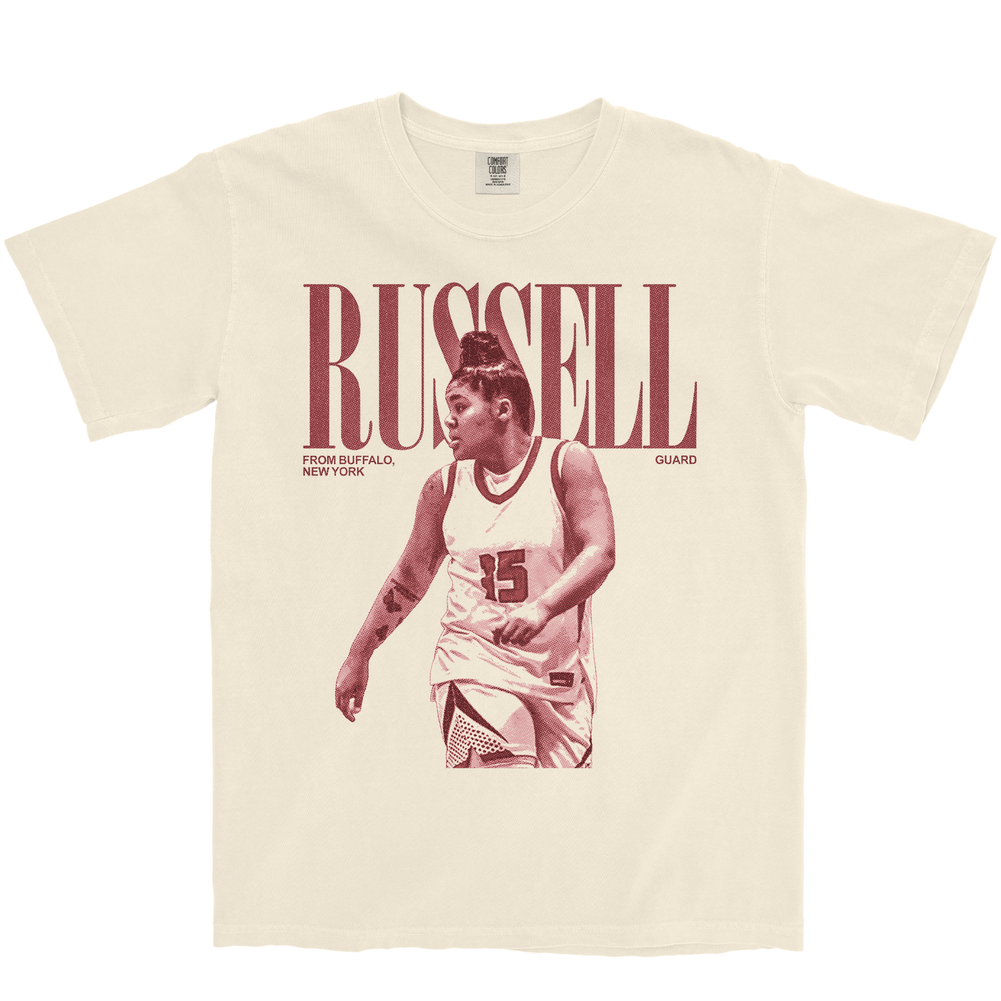 ALIVIYA RUSSELL VINTAGE IVORY TEE
