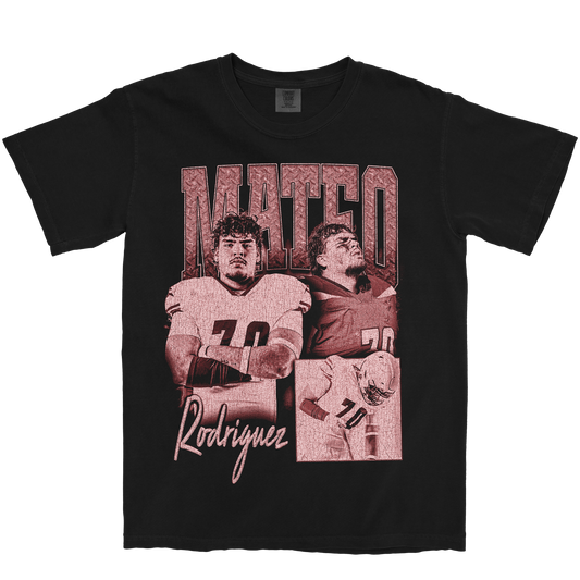 MATEO RODRIGUEZ GRAPHIC BLACK TEE