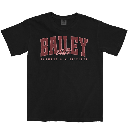 BAILEY CATE RETRO BLACK TEE