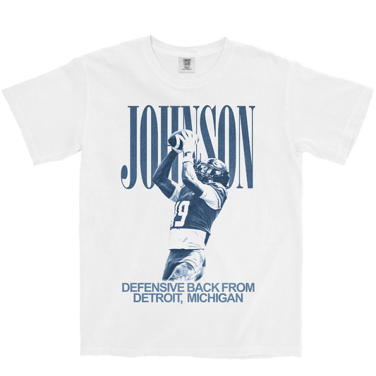 DRESHAUN JOHNSON VINTAGE WHITE TEE