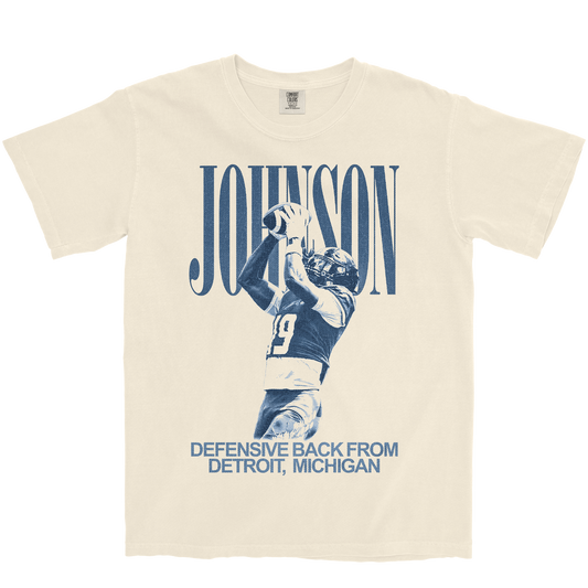 DRESHAUN JOHNSON VINTAGE IVORY TEE