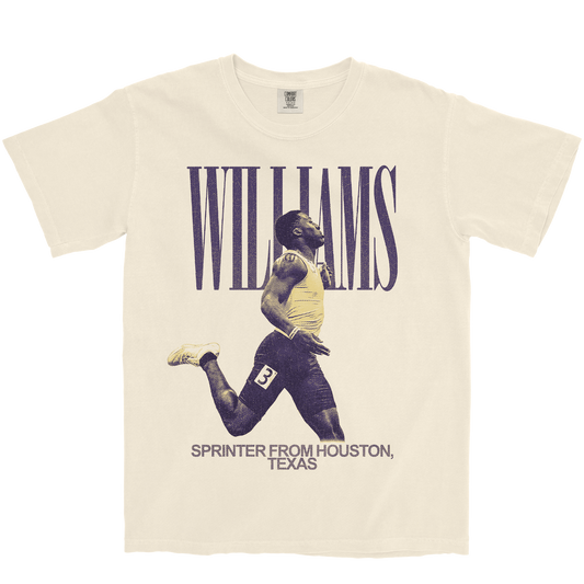 WALTER WILLIAMS VINTAGE IVORY TEE