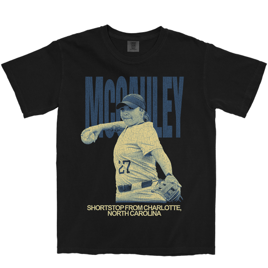 AVA MCCAULEY VINTAGE BLACK TEE