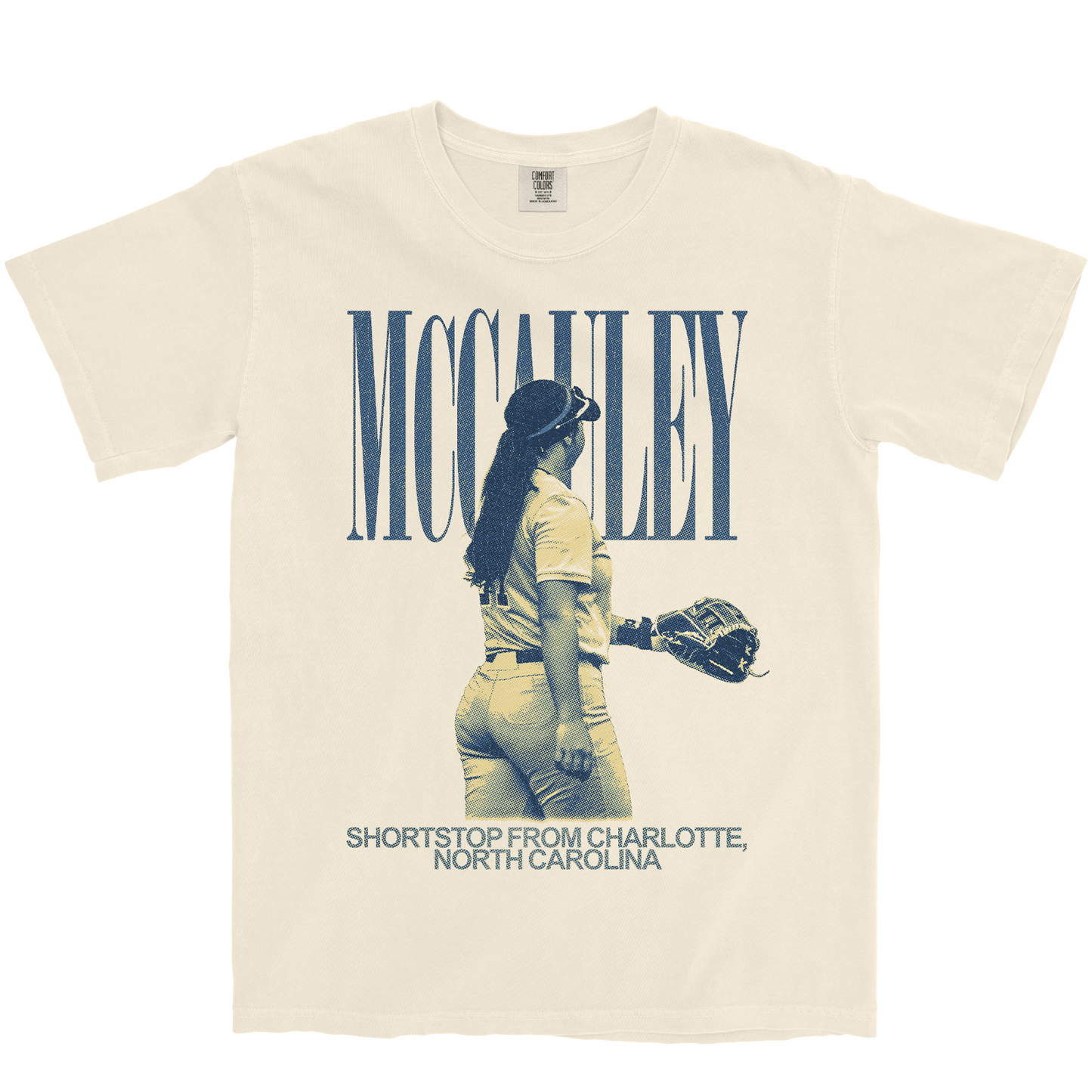 AVA MCCAULEY VINTAGE IVORY TEE