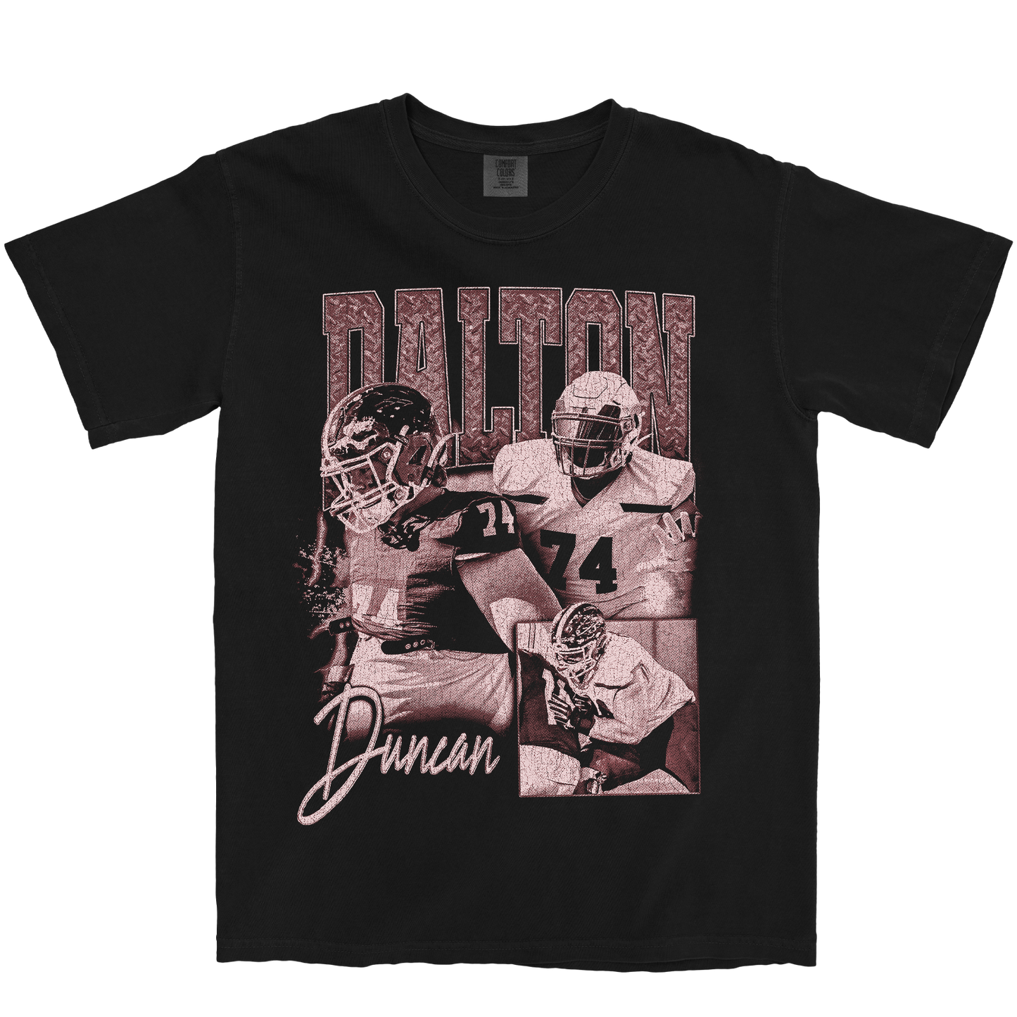 DALTON DUNCAN GRAPHIC BLACK TEE