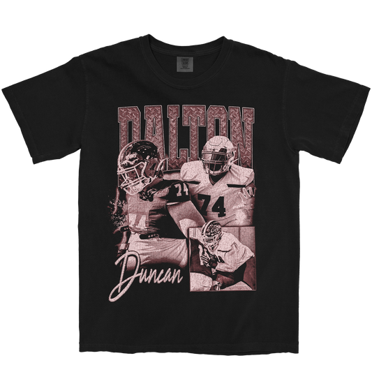 DALTON DUNCAN GRAPHIC BLACK TEE