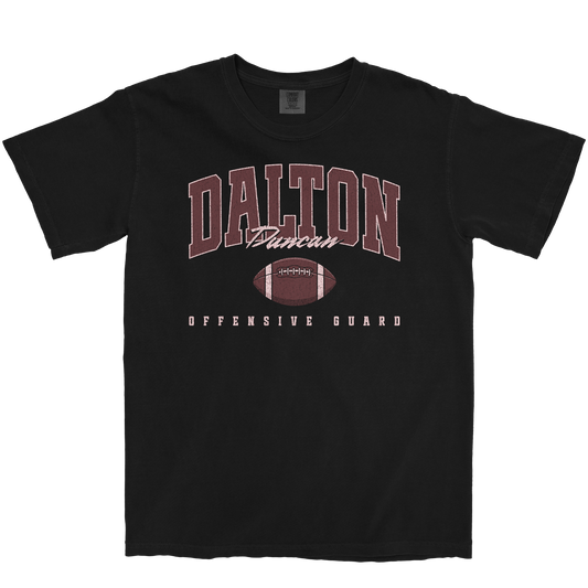 DALTON DUNCAN RETRO BLACK TEE