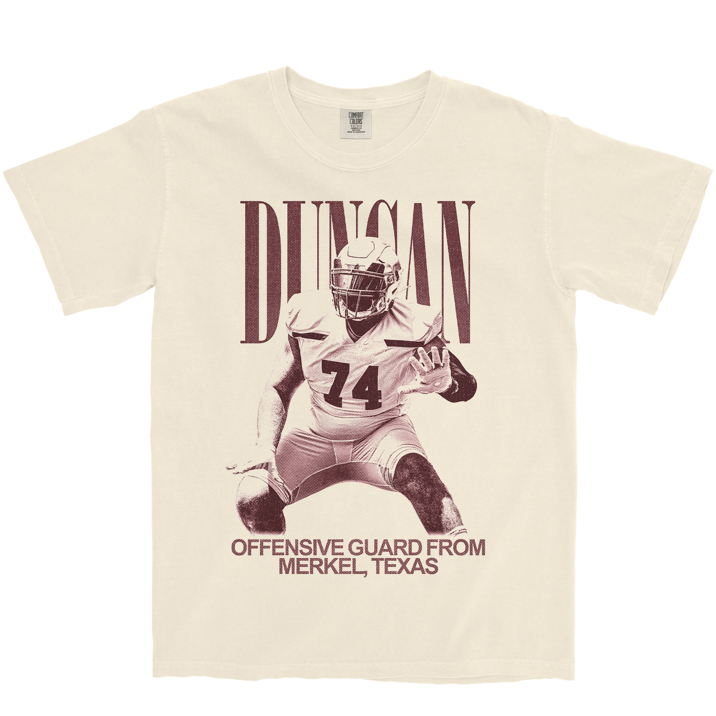 DALTON DUNCAN VINTAGE IVORY TEE