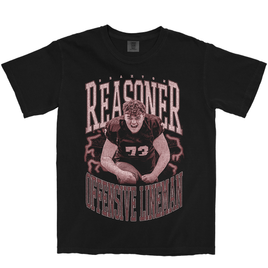 BRAXTON REASONER VINTAGE BLACK TEE