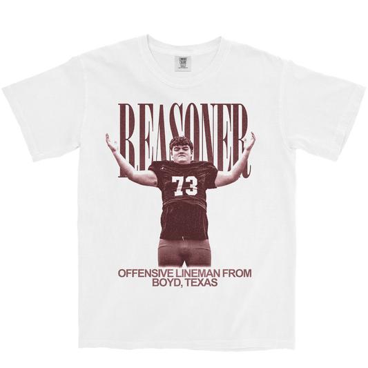 BRAXTON REASONER VINTAGE WHITE TEE