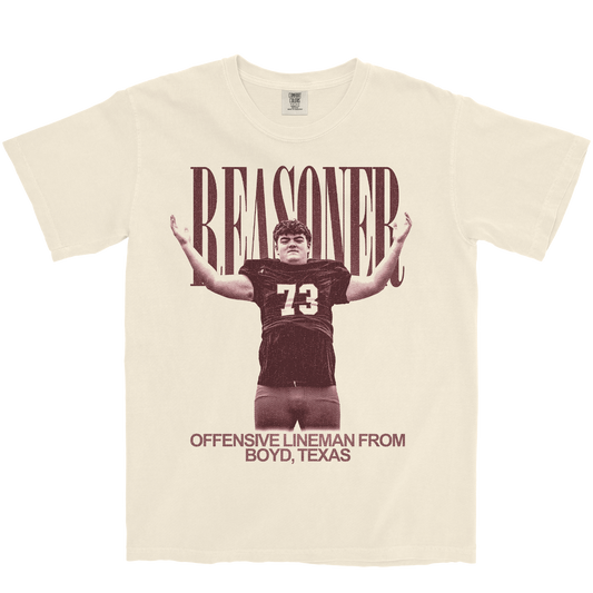 BRAXTON REASONER VINTAGE IVORY TEE