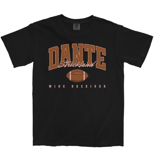 DANTE STRICKLAND RETRO BLACK TEE