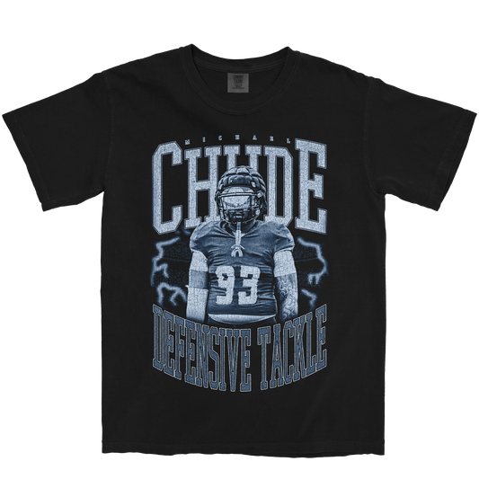 MICHAEL CHUDE VINTAGE BLACK TEE