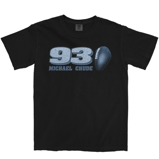 MICHAEL CHUDE '93' BLACK TEE