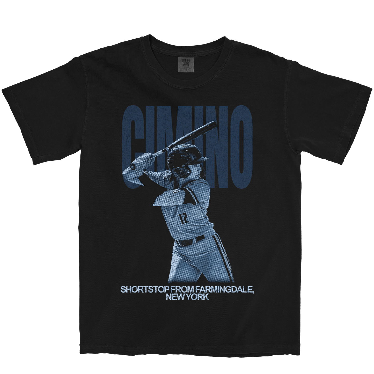 BELLA CIMINO VINTAGE BLACK TEE