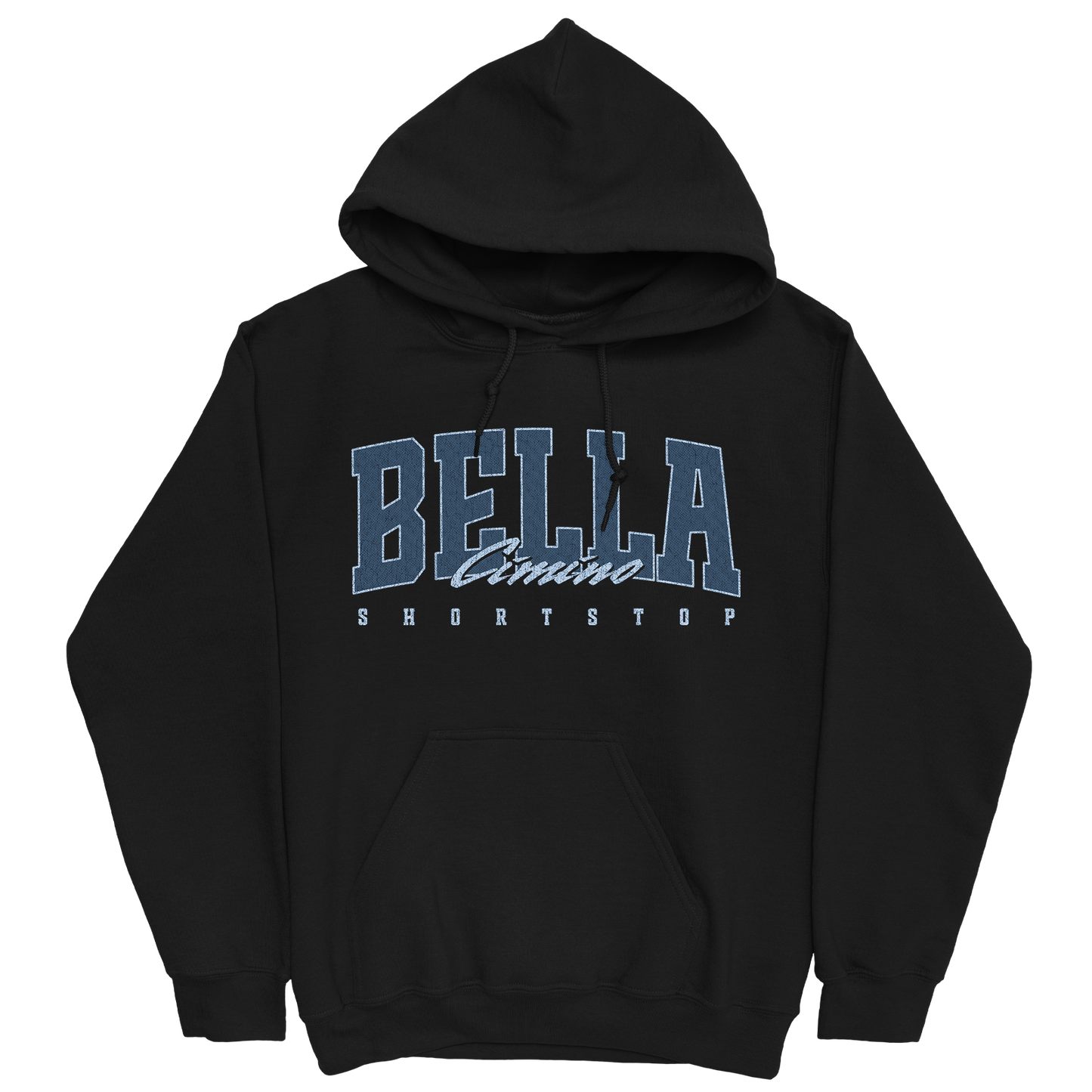 BELLA CIMINO RETRO BLACK HOODIE