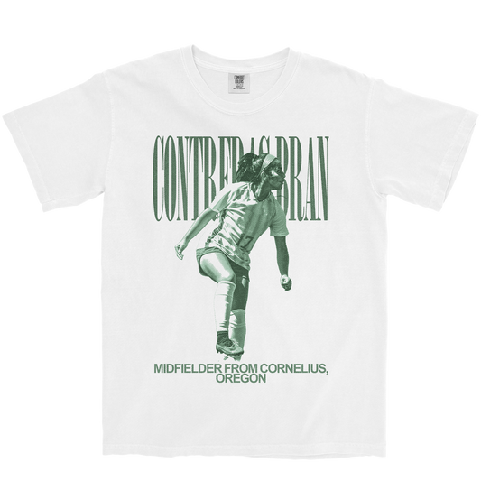 CAMILLA CONTRERAS BRAN VINTAGE WHITE TEE