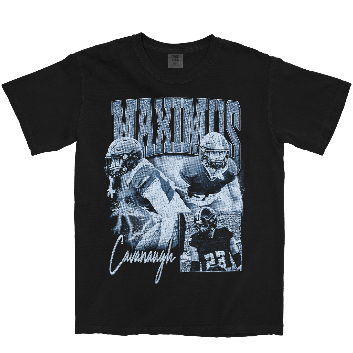 MAXIMUS CAVANAUGH GRAPHIC BLACK TEE