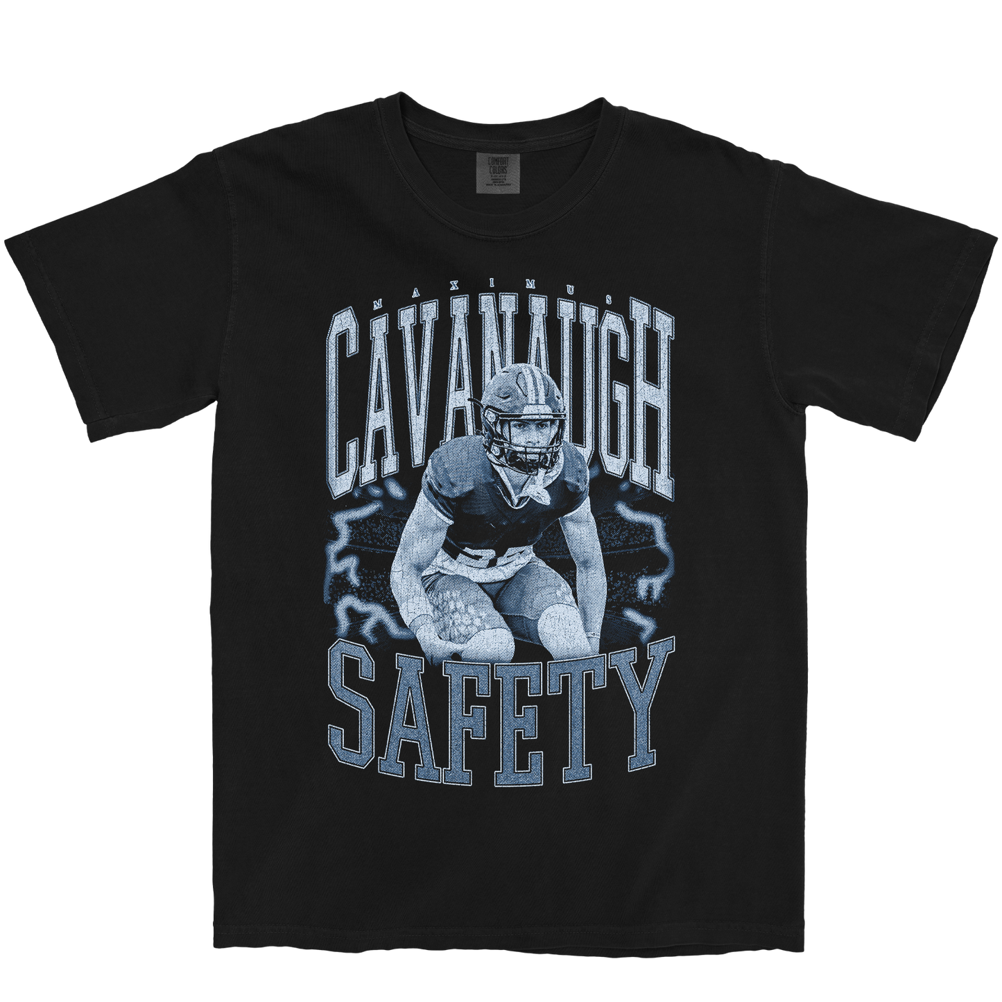 MAXIMUS CAVANAUGH VINTAGE BLACK TEE
