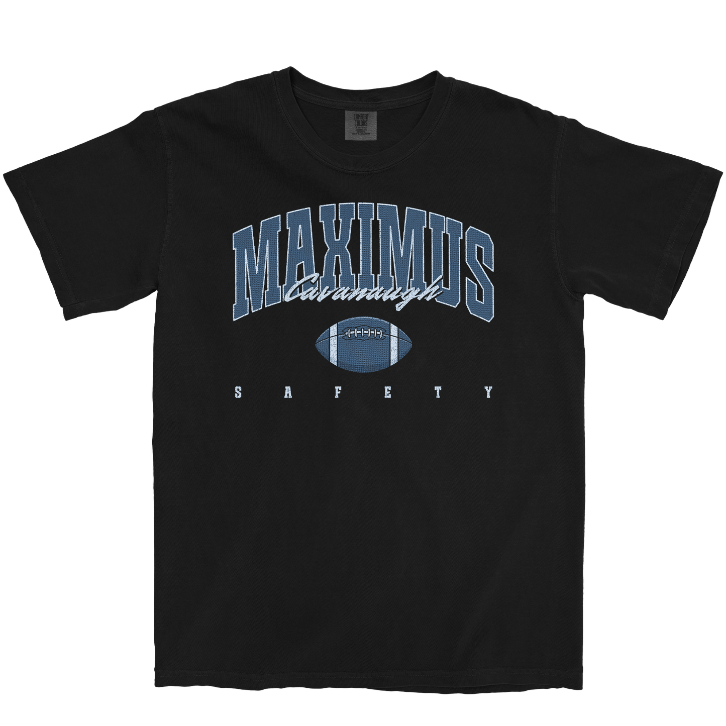 MAXIMUS CAVANAUGH RETRO BLACK TEE