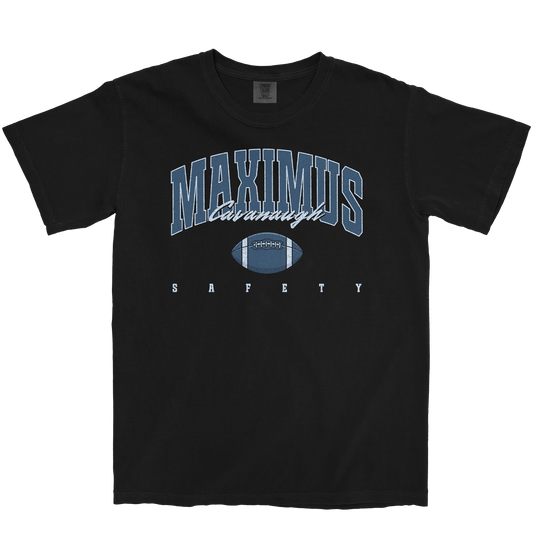 MAXIMUS CAVANAUGH RETRO BLACK TEE