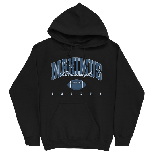MAXIMUS CAVANAUGH RETRO BLACK HOODIE
