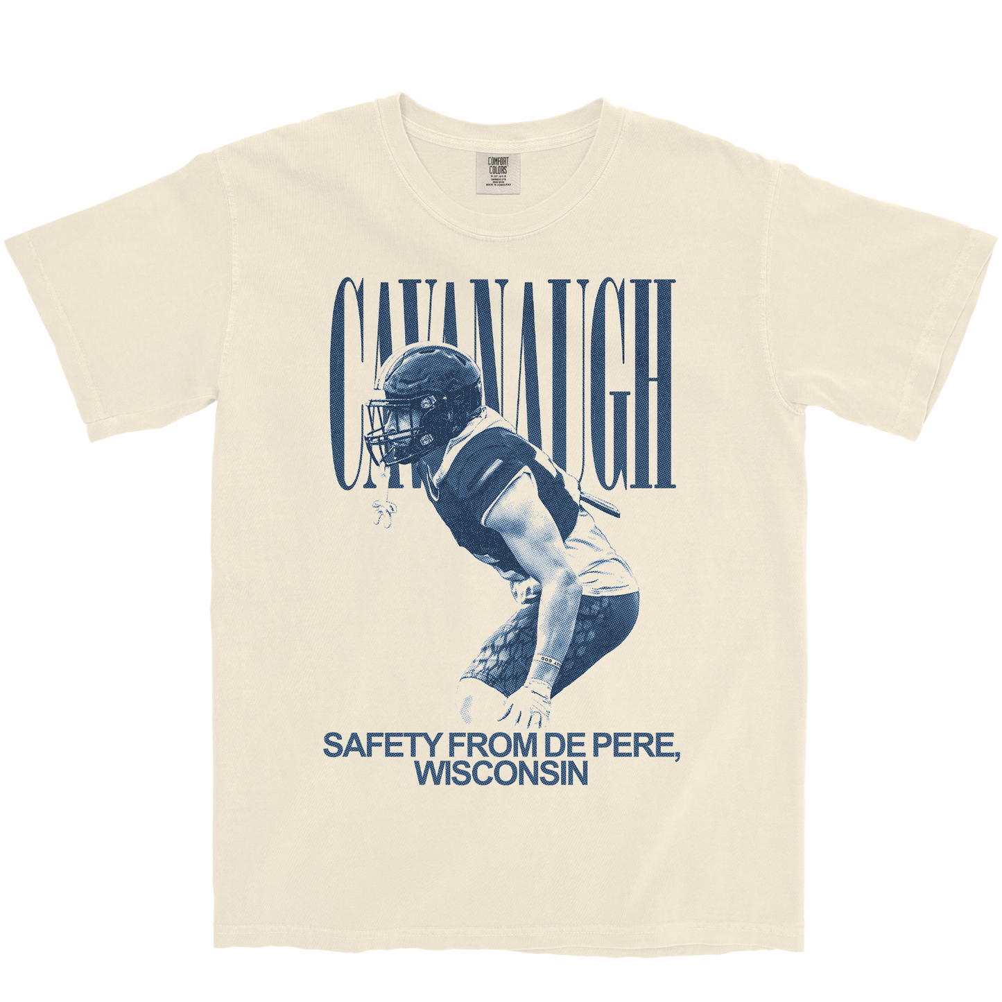 MAXIMUS CAVANAUGH VINTAGE IVORY TEE