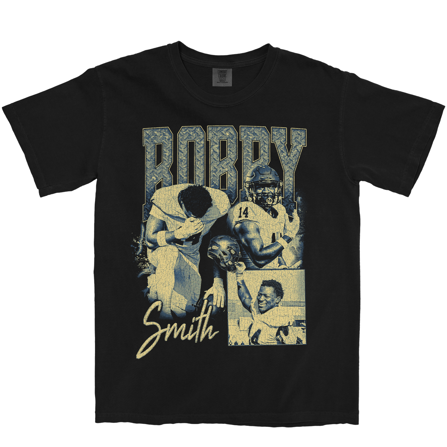 BOBBY SMITH GRAPHIC BLACK TEE