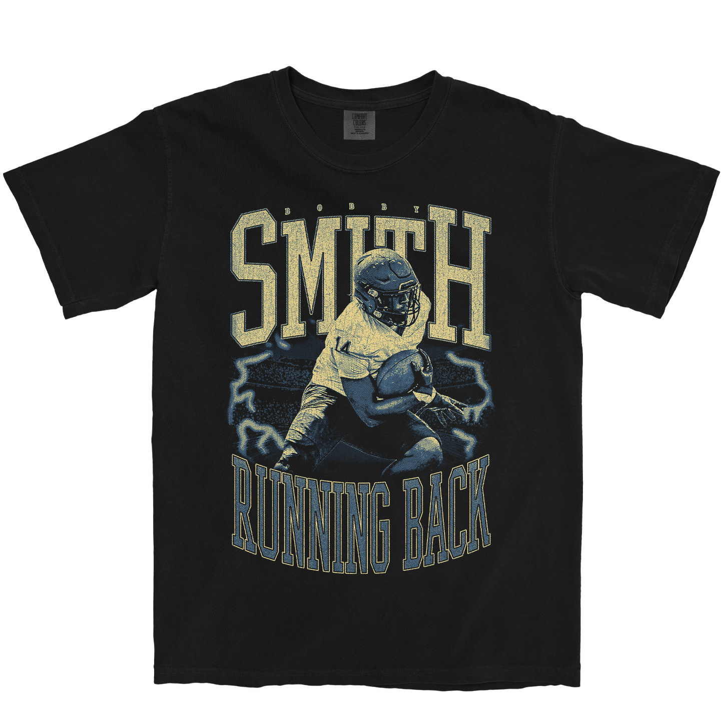 BOBBY SMITH VINTAGE BLACK TEE