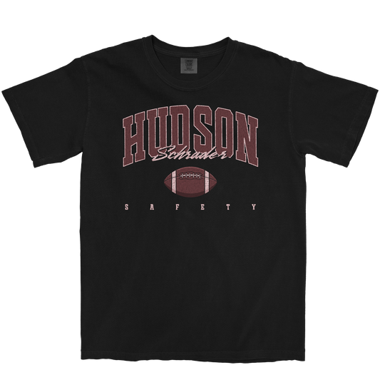 HUDSON SCHRADER RETRO BLACK TEE