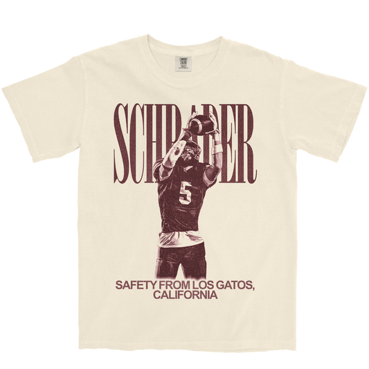 HUDSON SCHRADER VINTAGE IVORY TEE