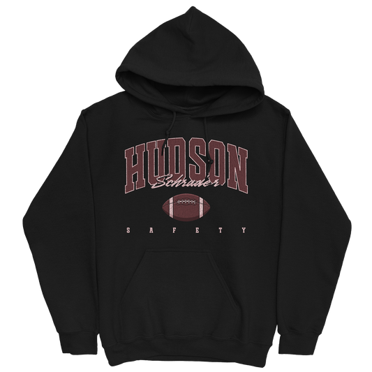 HUDSON SCHRADER RETRO BLACK HOODIE