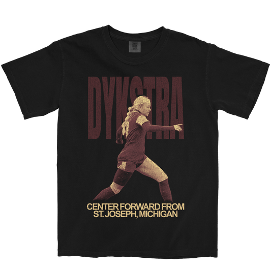 ELLA DYKSTRA VINTAGE BLACK TEE
