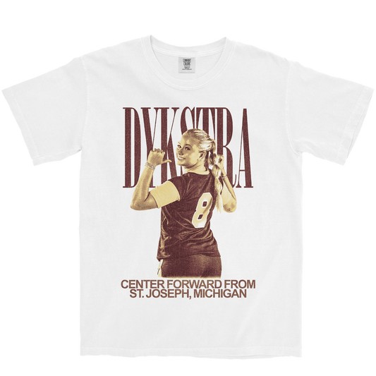 ELLA DYKSTRA VINTAGE WHITE TEE