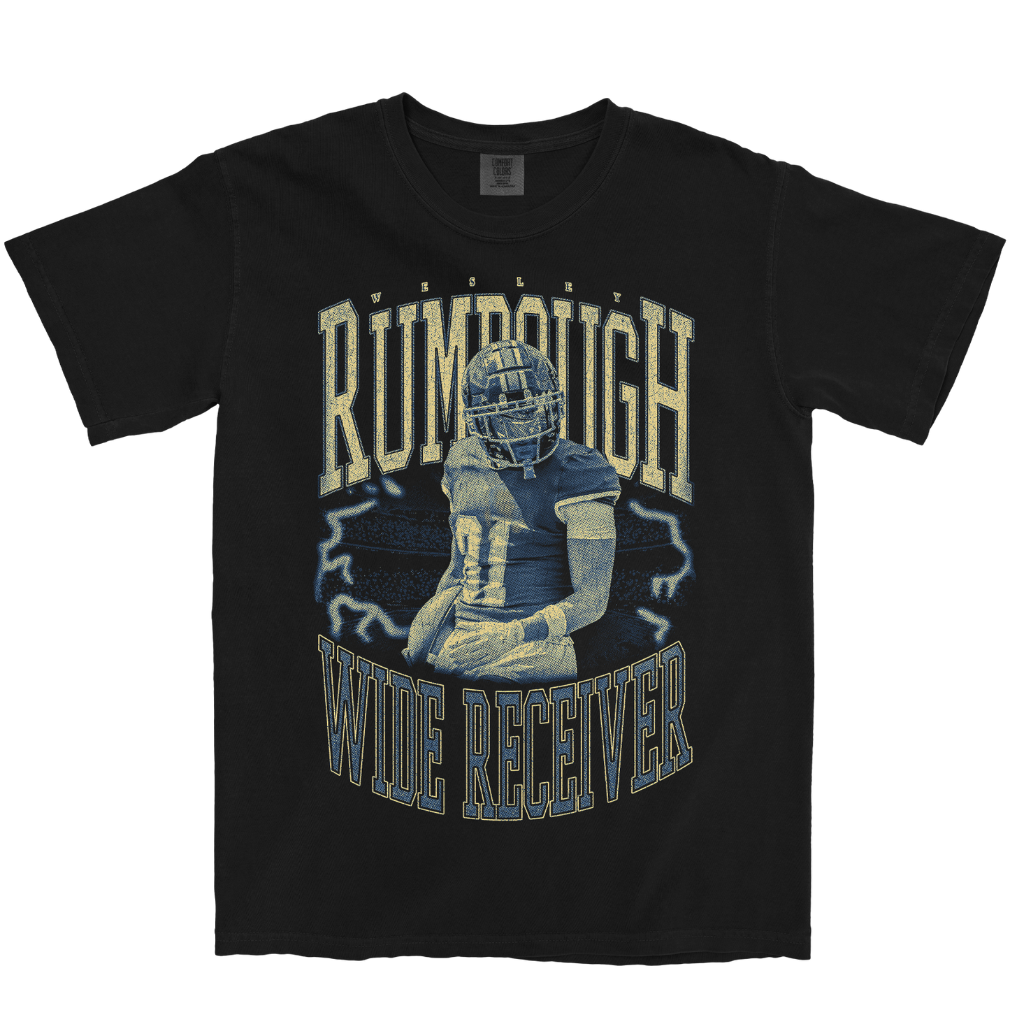 WESLEY RUMBOUGH VINTAGE BLACK TEE