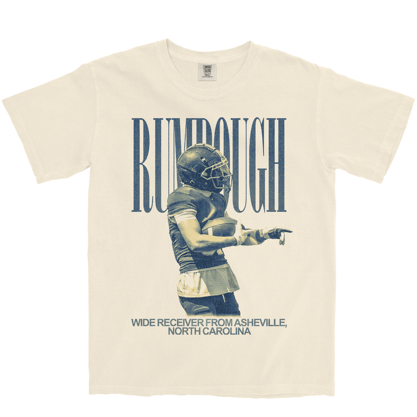WESLEY RUMBOUGH VINTAGE IVORY TEE