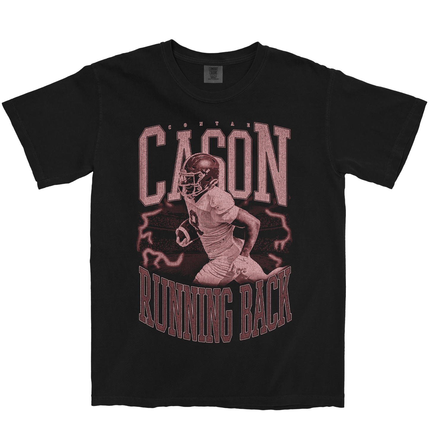 CONTAE CASON VINTAGE BLACK TEE