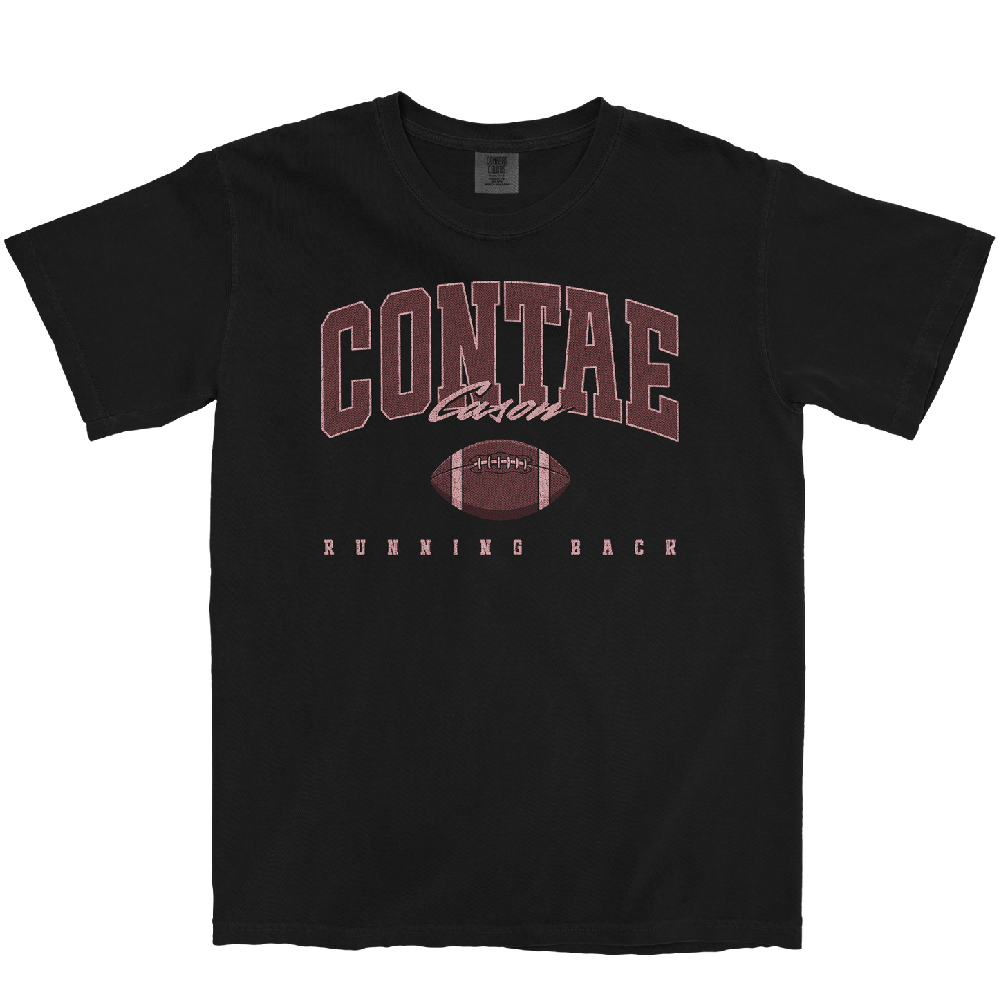 CONTAE CASON RETRO BLACK TEE