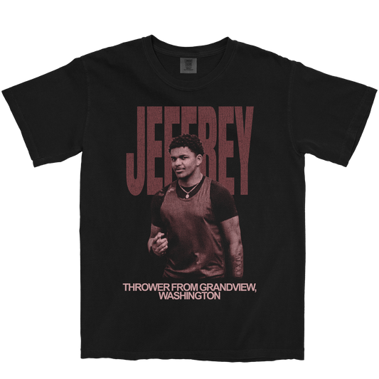 TITUS JEFFREY VINTAGE BLACK TEE