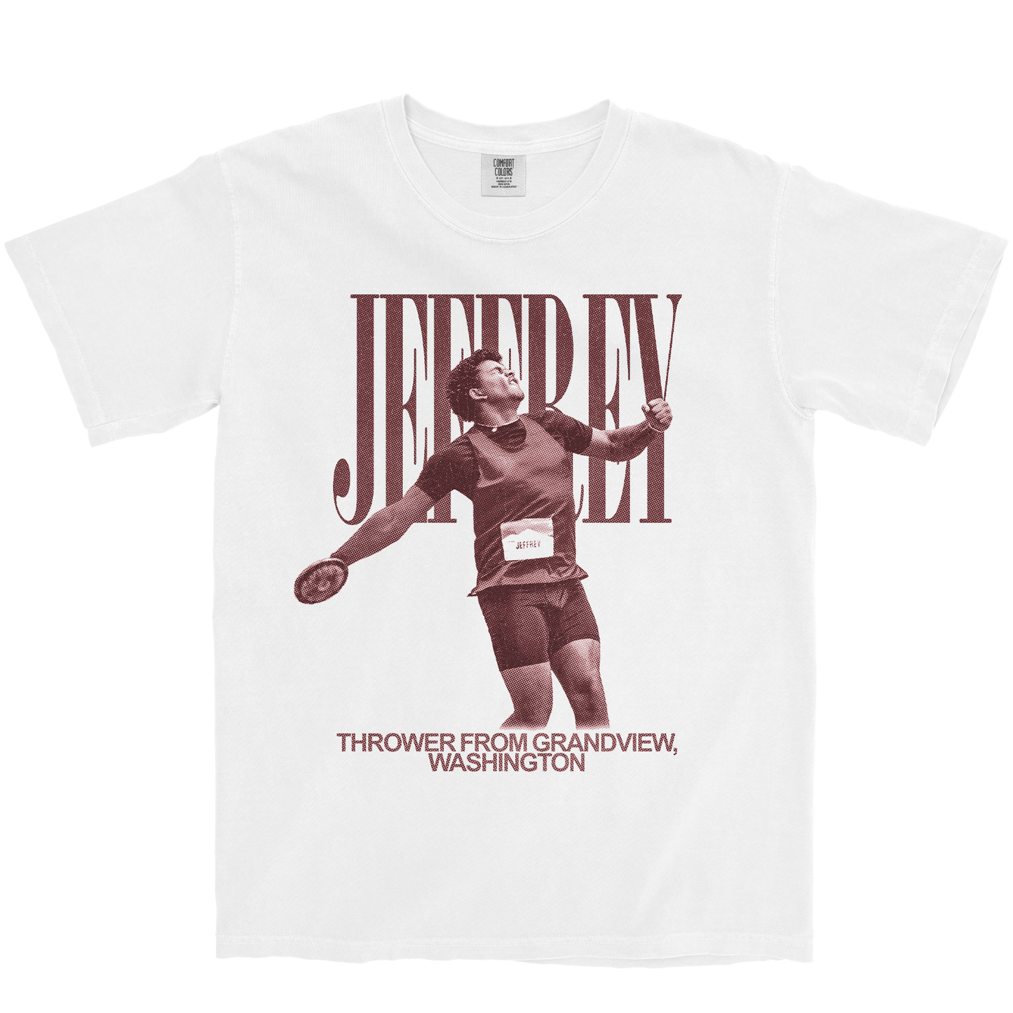 TITUS JEFFREY VINTAGE WHITE TEE