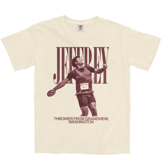TITUS JEFFREY VINTAGE IVORY TEE