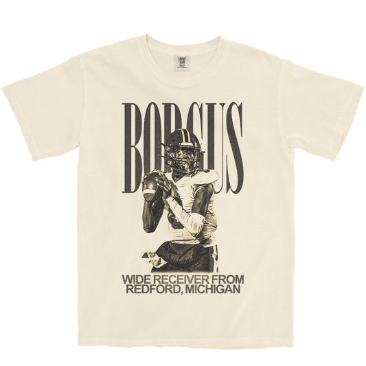 BRYCE BORGUS VINTAGE IVORY TEE